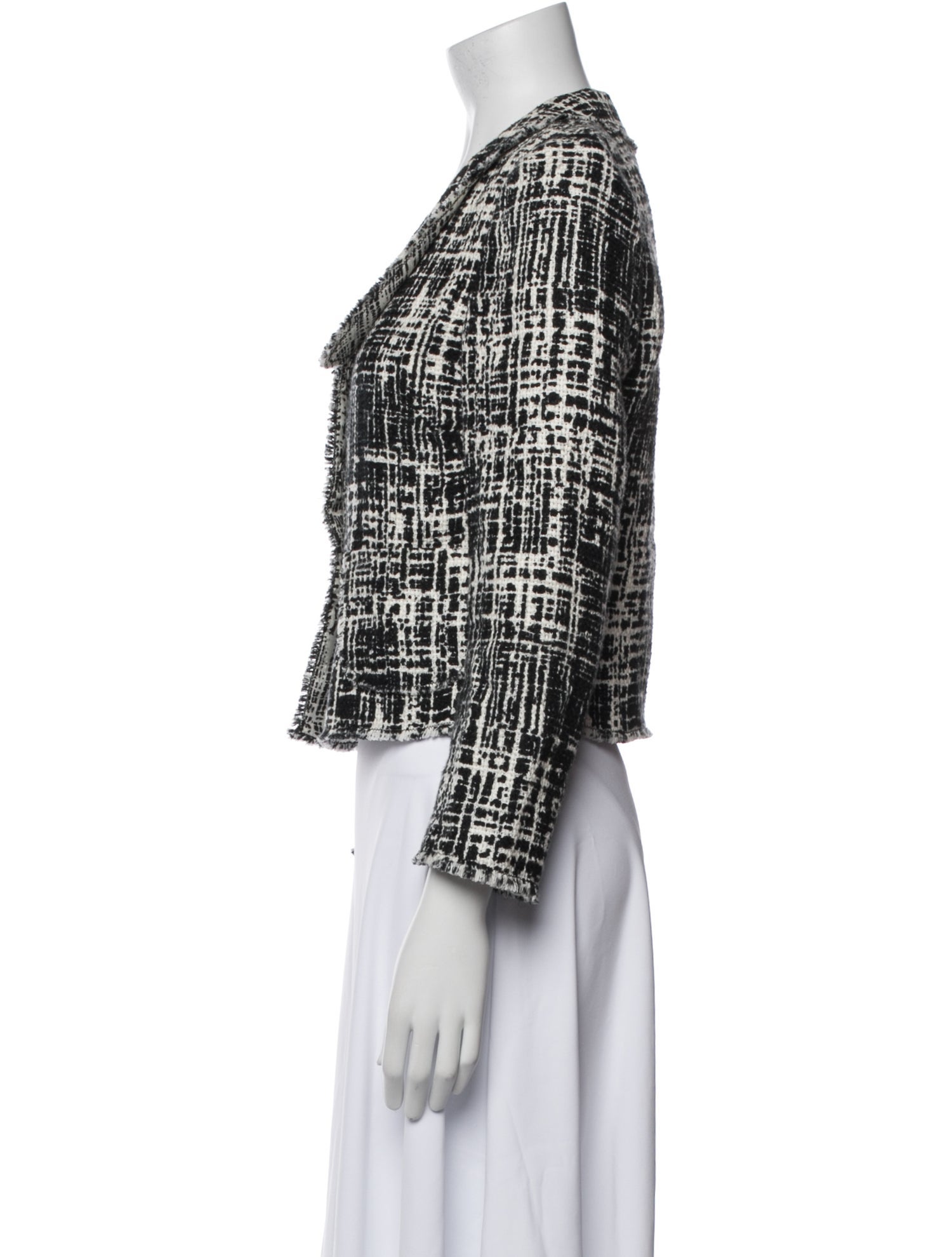 Prada 2011 Tweed Pattern Evening Jacket
