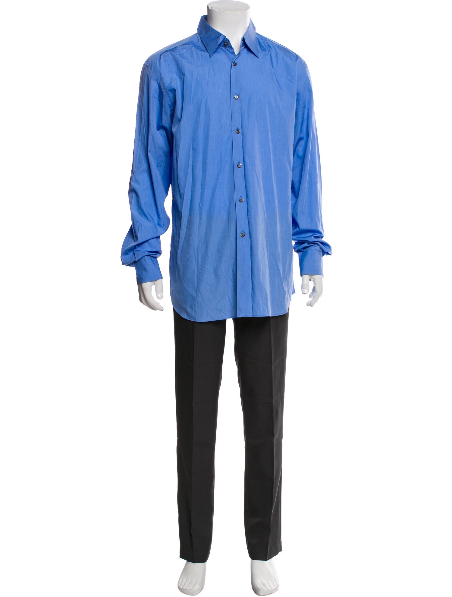 Prada 2015 Striped Dress Shirt