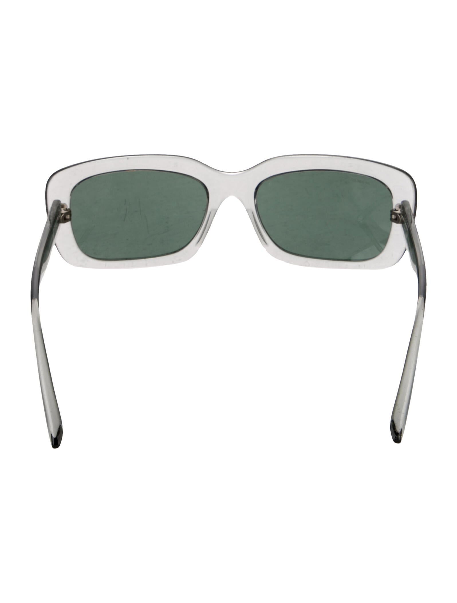 Prada Square Tinted Sunglasses