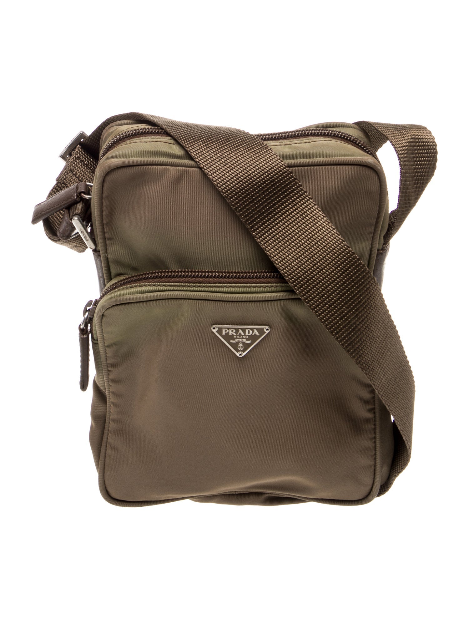 Prada Tessuto Nylon Messenger Bag