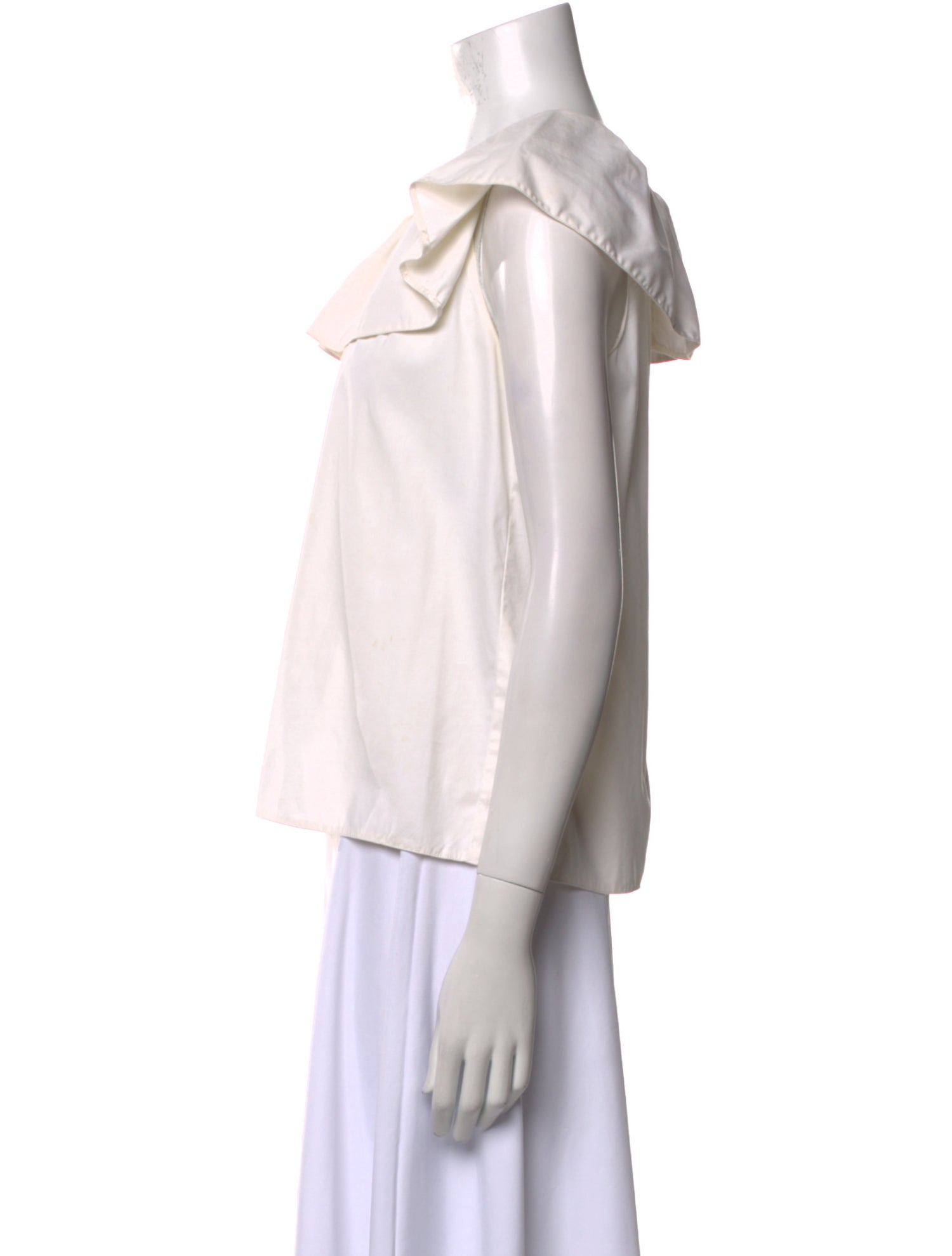 Prada 2011 Bateau Neckline Blouse