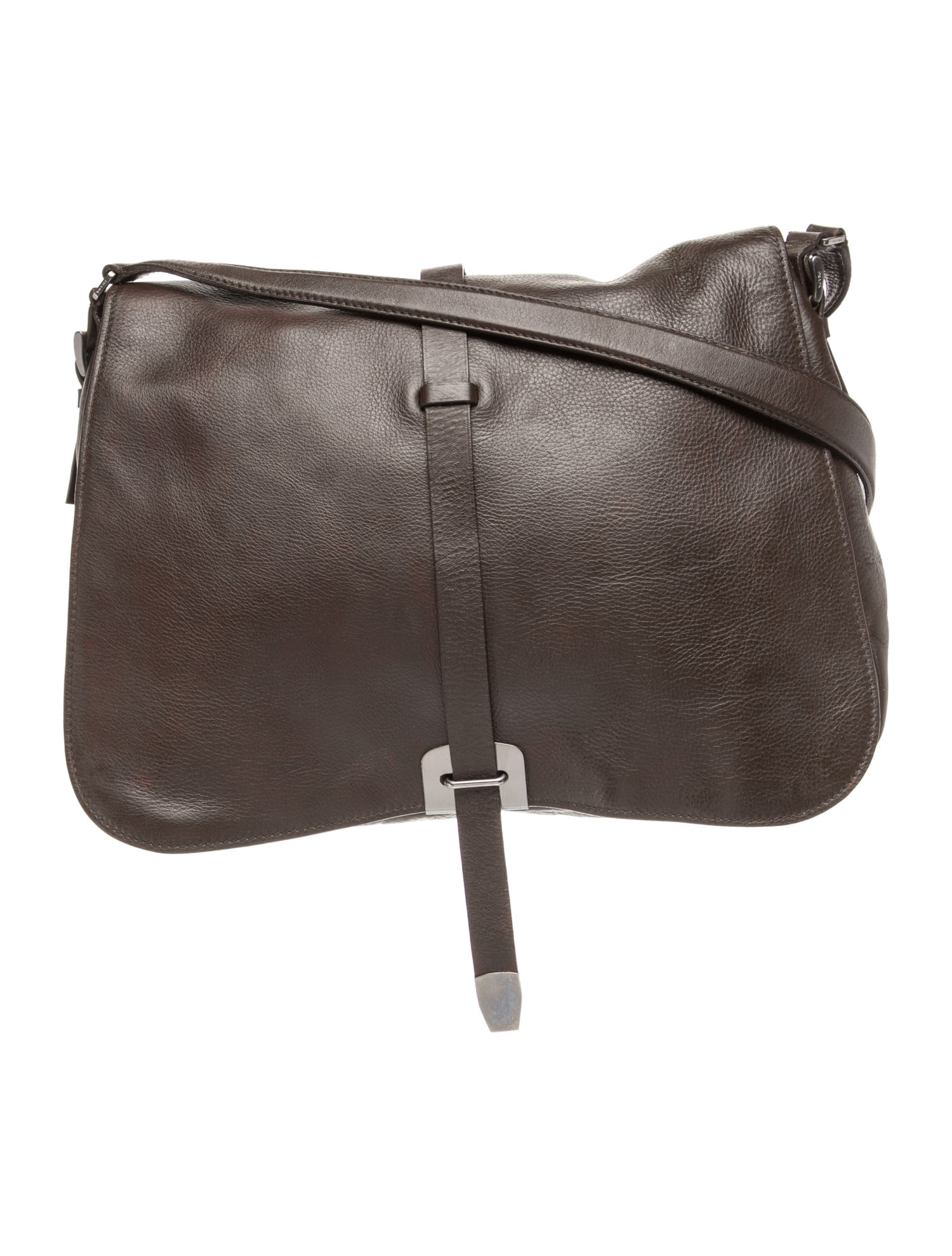 Prada Vitello Daino Leather Messenger Bag
