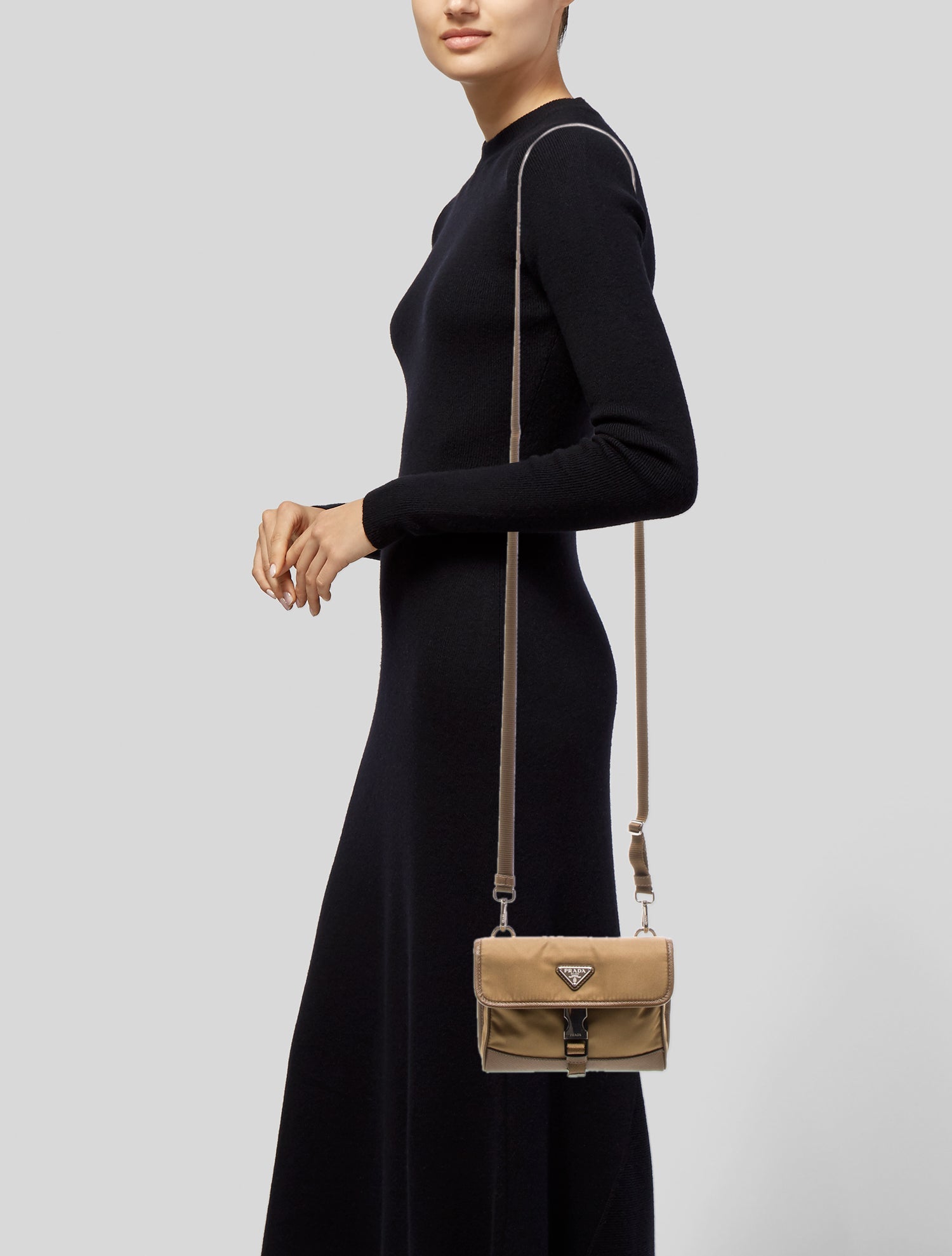 Prada Tessuto Nylon Crossbody Bag