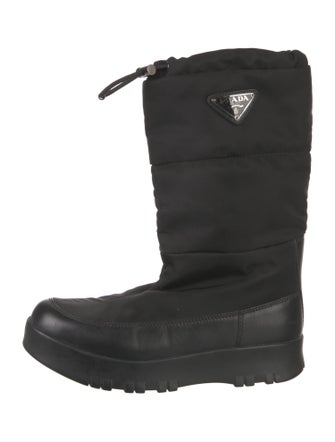 Prada Nylon Combat Boots
