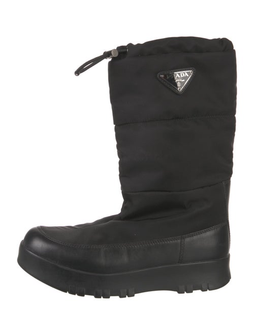Prada Nylon Combat Boots