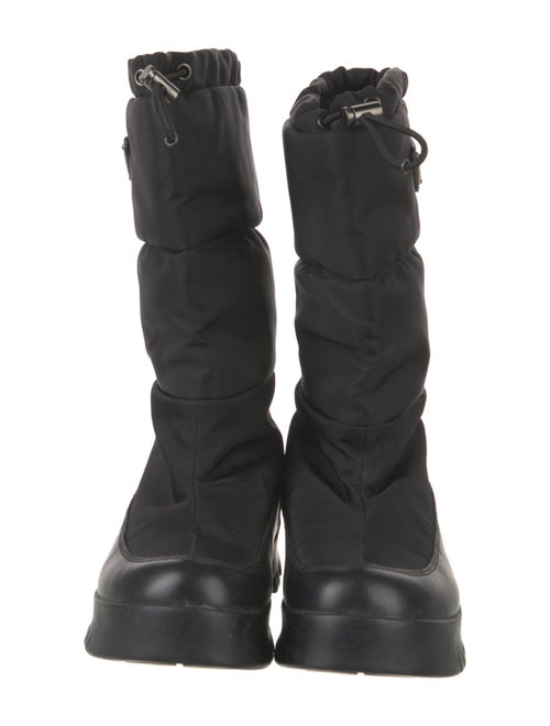 Prada Nylon Combat Boots