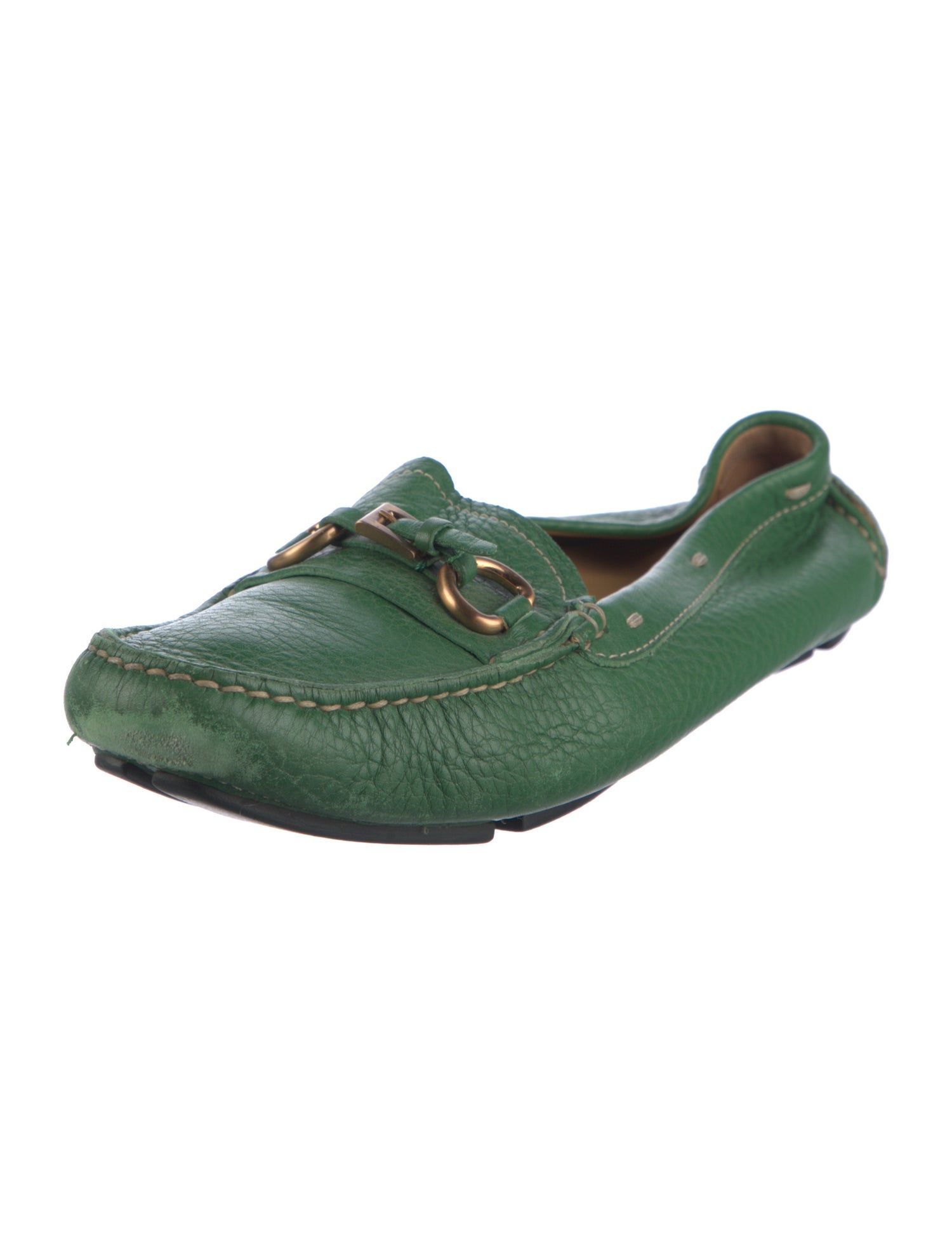 Prada Leather Loafers