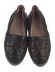 Prada Quilted Pattern Leather Espadrilles