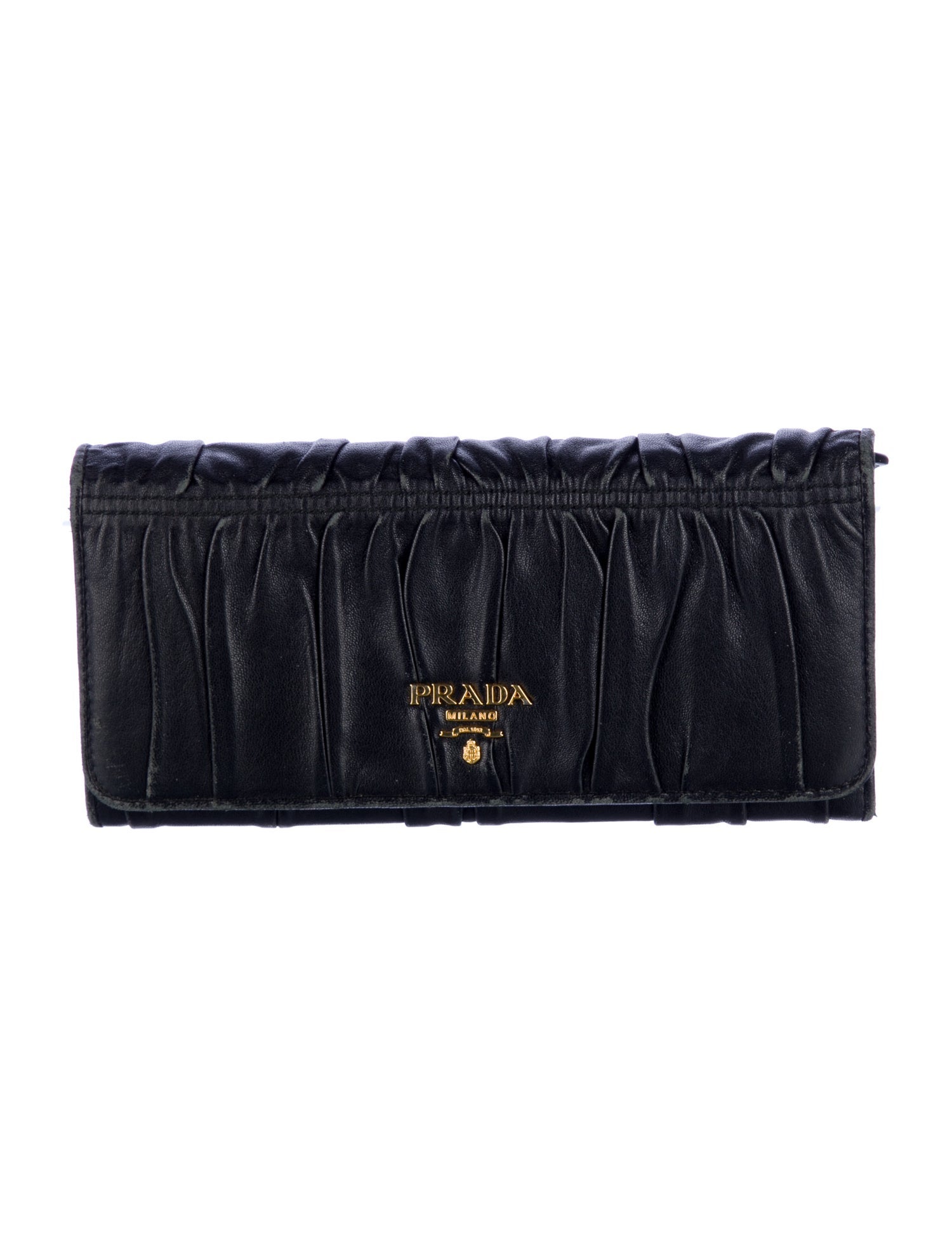 Prada Nappa Leather Continental Wallet