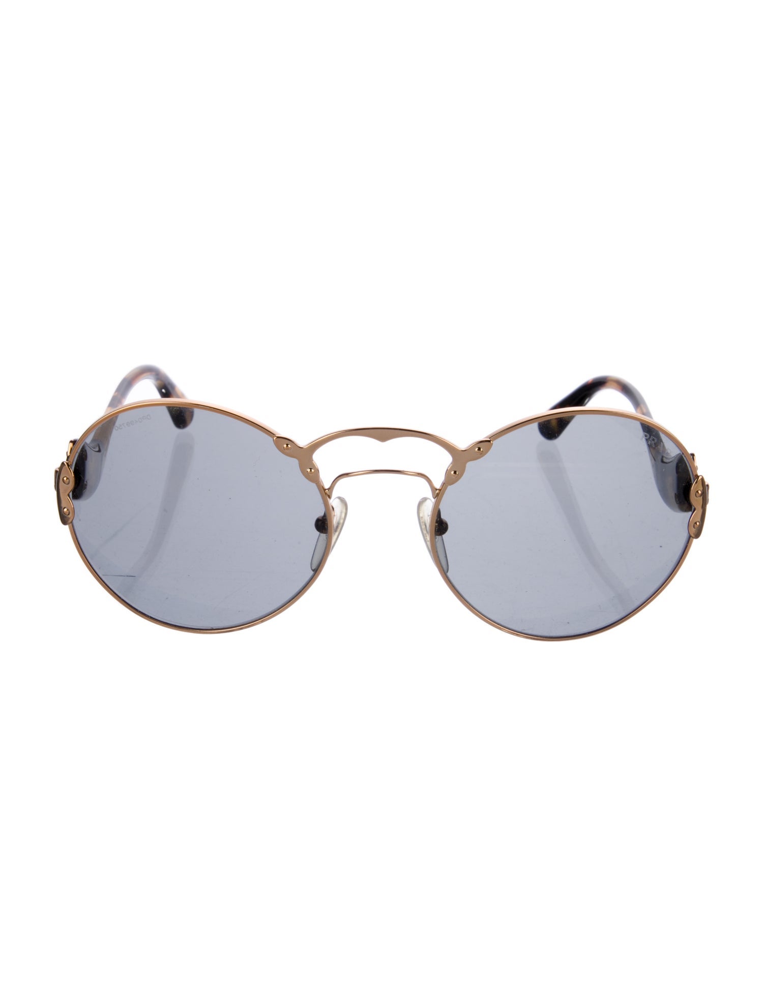 Prada Round Tinted Sunglasses