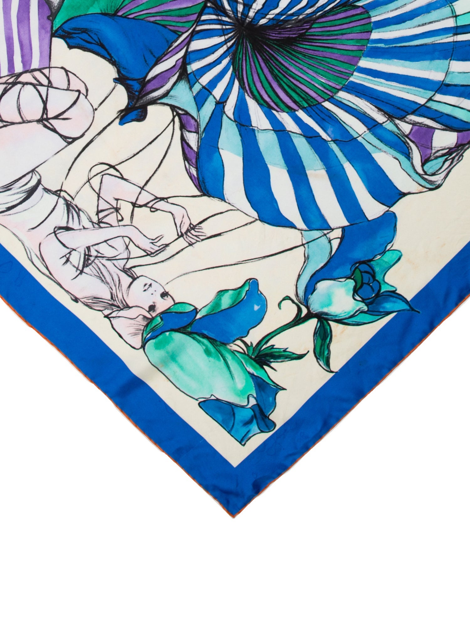 Prada Silk Printed Scarf