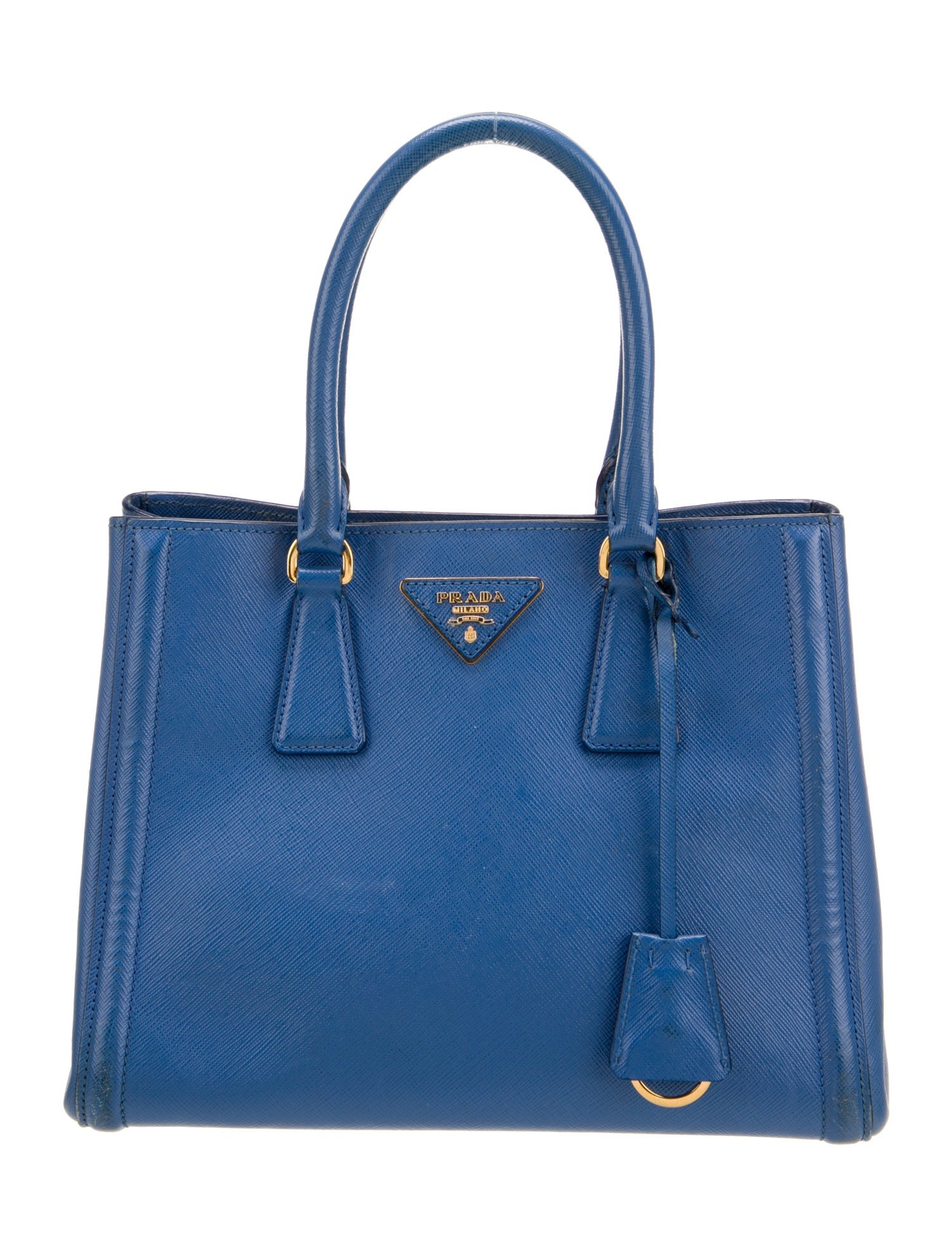 Prada Saffiano Leather Top Handle Bag Medium