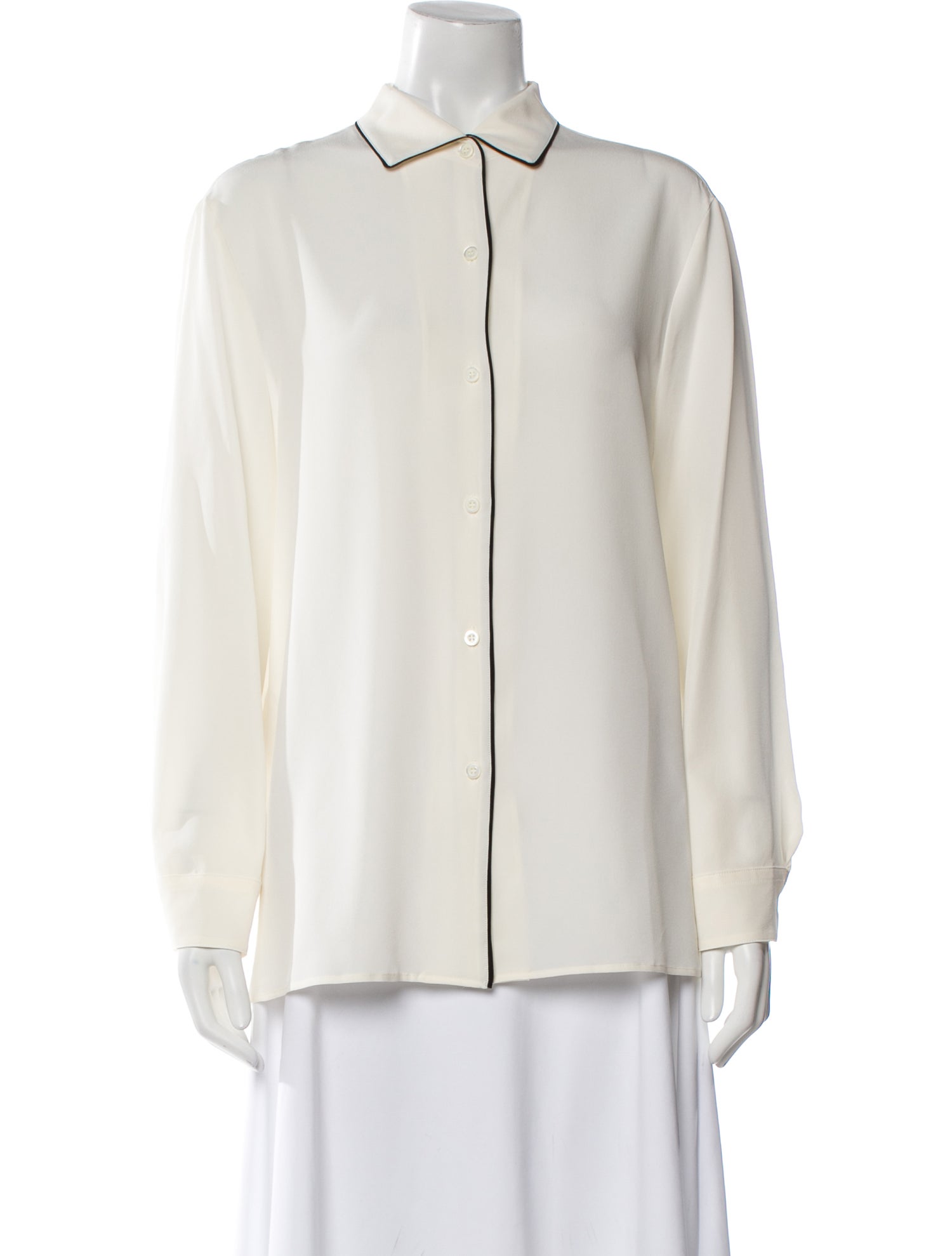 Prada 2020 Silk Button-Up Top w/ Tags