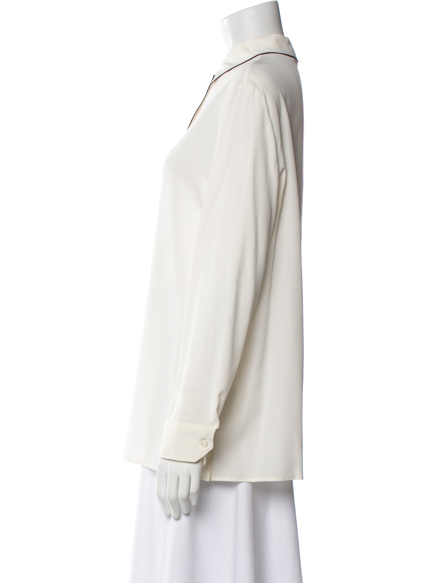 Prada 2020 Silk Button-Up Top w/ Tags