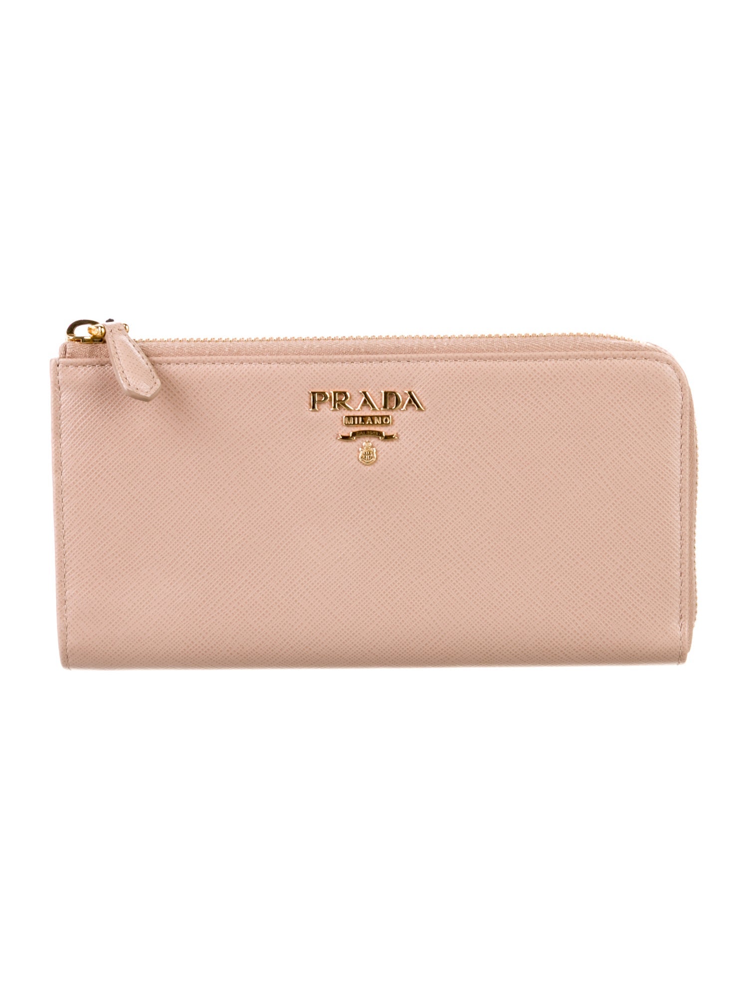 Prada Saffiano Metal Leather Wallet