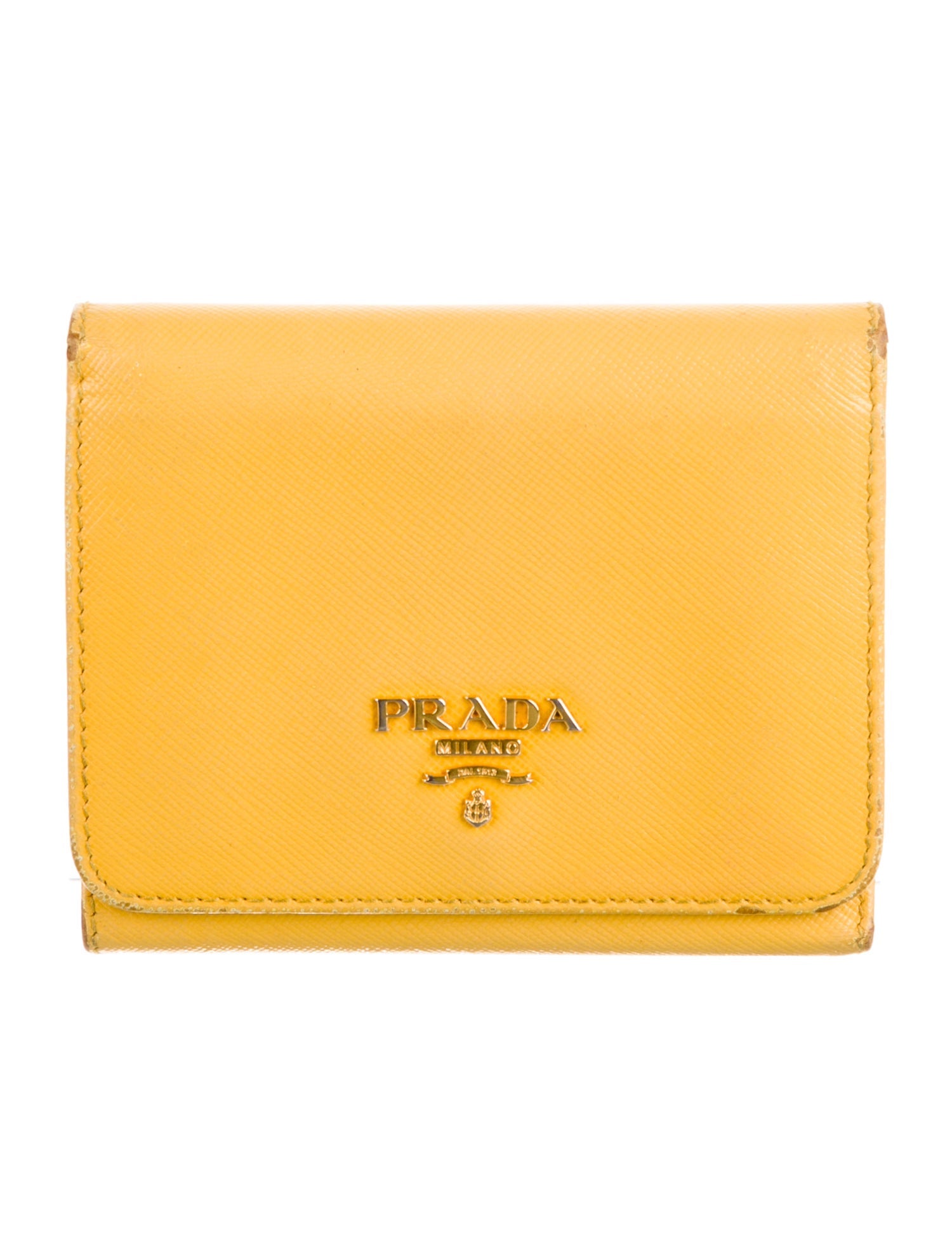 Prada Saffiano Lux Leather Wallet