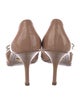 Prada Patent Leather Bow Accents D'Orsay Pumps