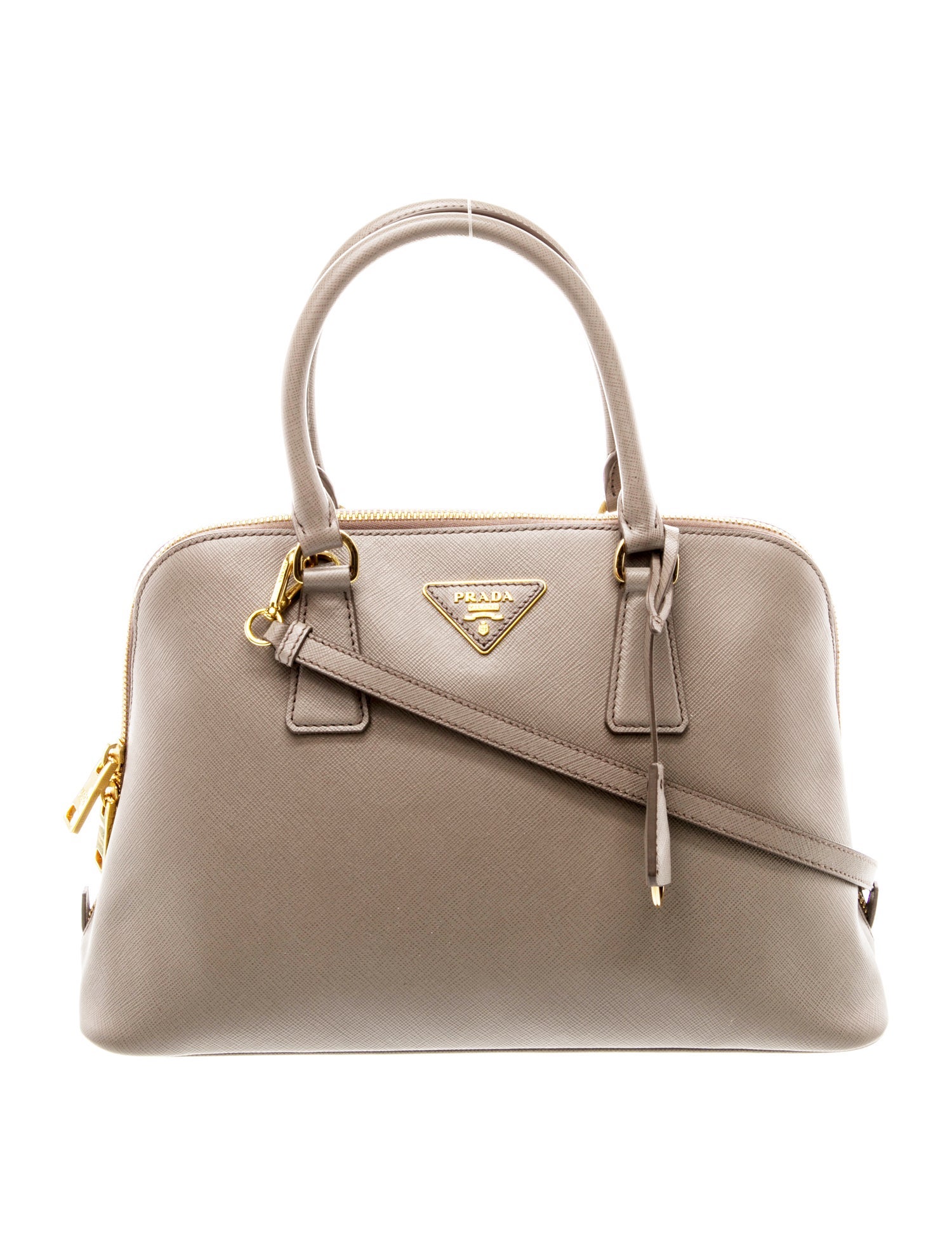 Prada Saffiano Lux Leather Promenade Medium