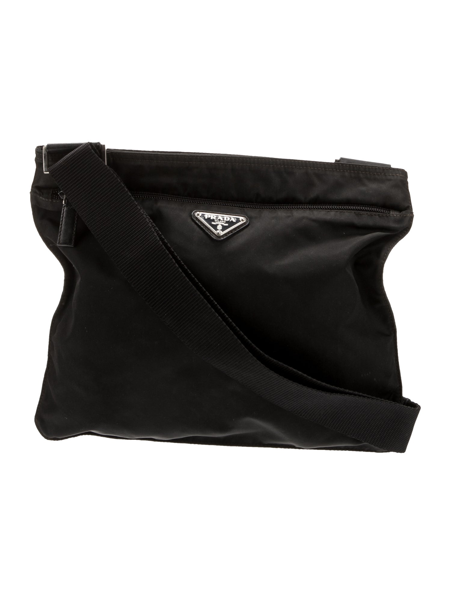 Prada Saffiano Leather Messenger Bag