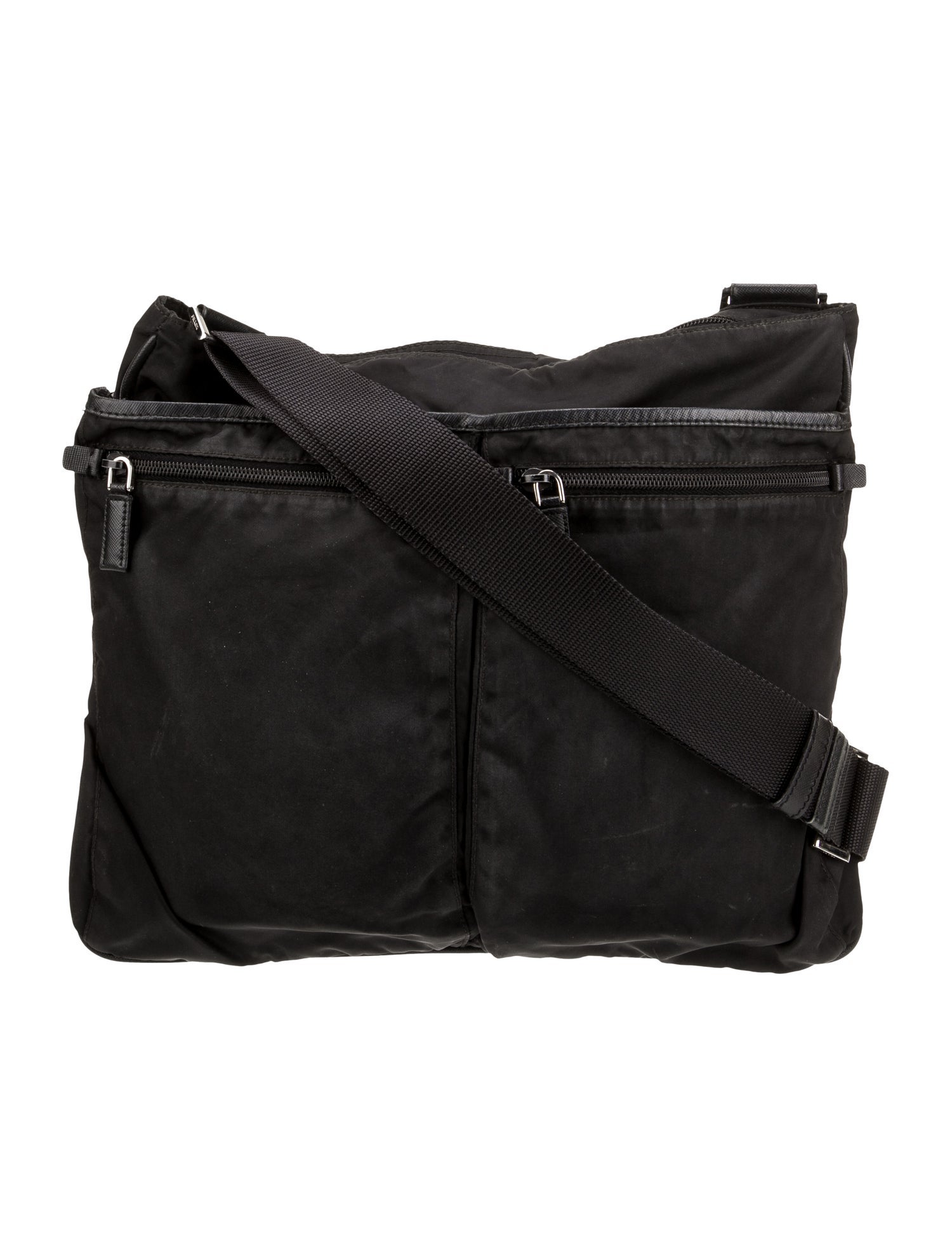 Prada Saffiano Leather Messenger Bag