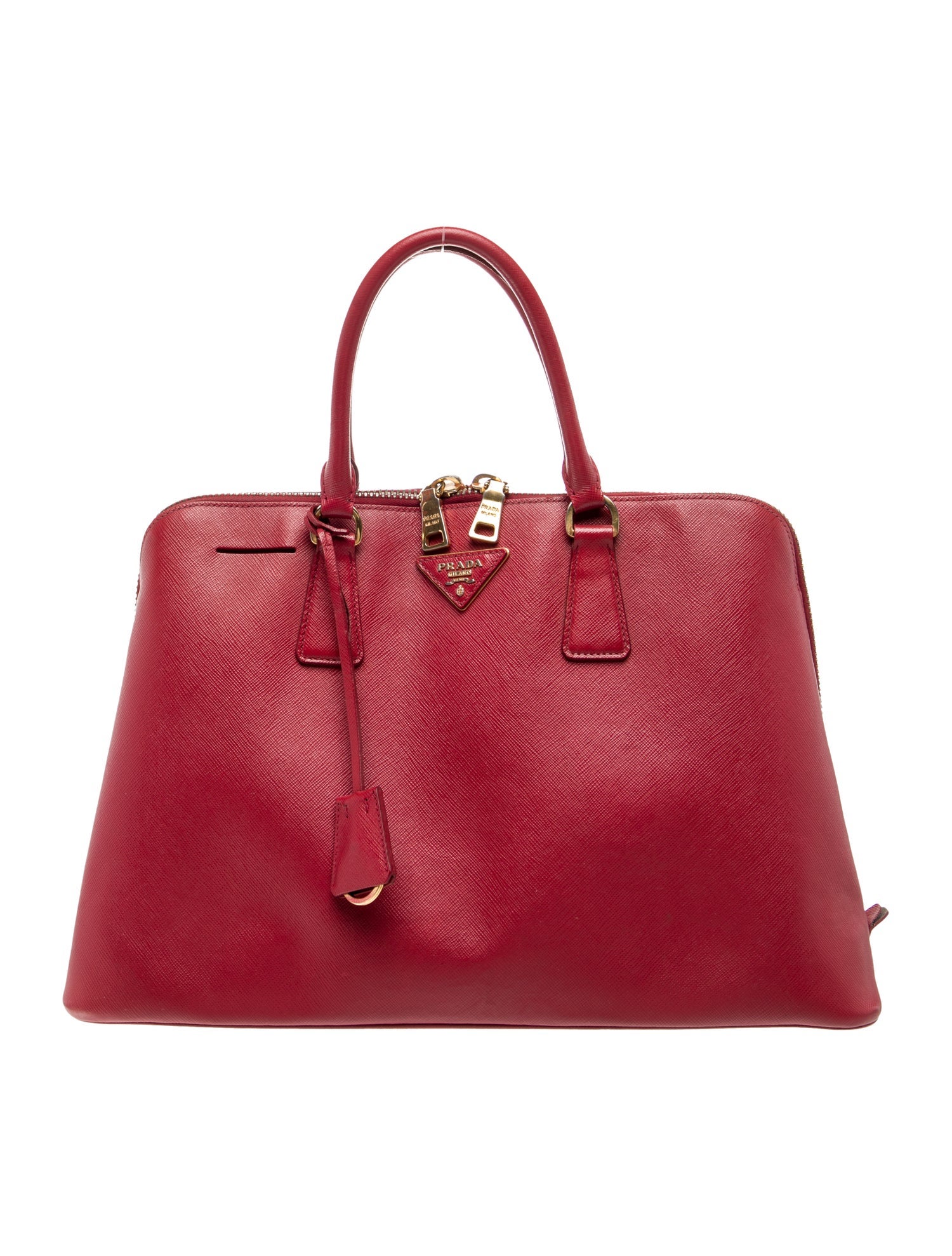 Prada Saffiano Lux Leather Dome