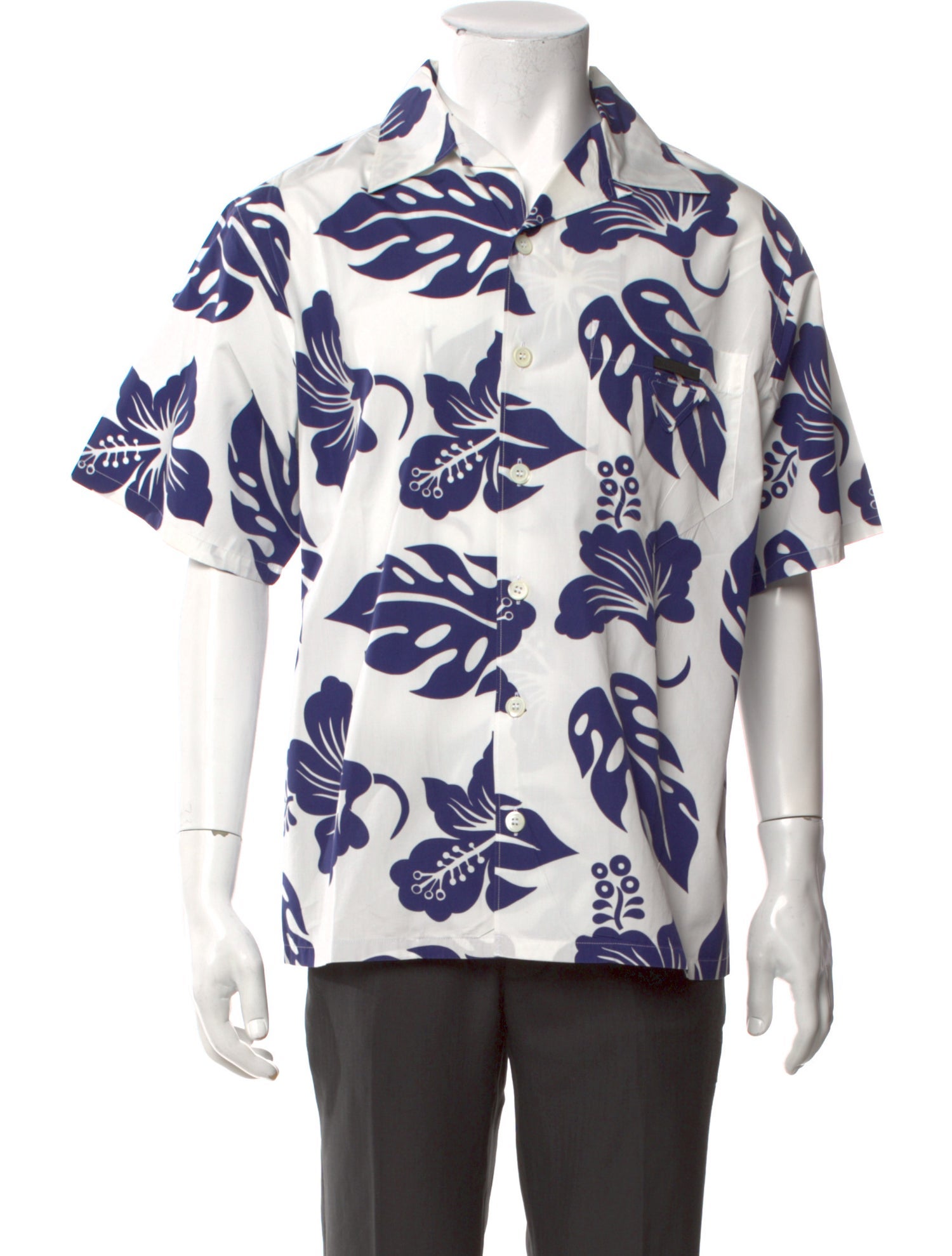 Prada 2022 Floral Print Shirt