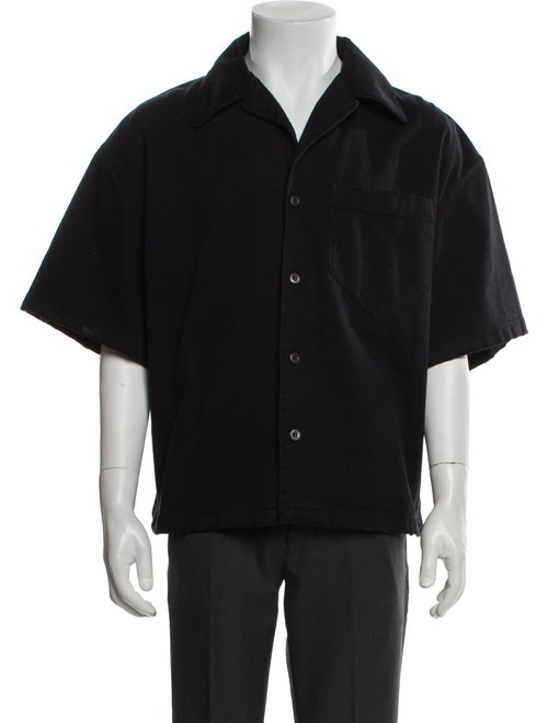 Prada 2023 Enameled Metal Triangle Shirt