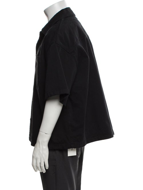 Prada 2023 Enameled Metal Triangle Shirt