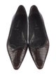 Prada Embossed Leather Flats
