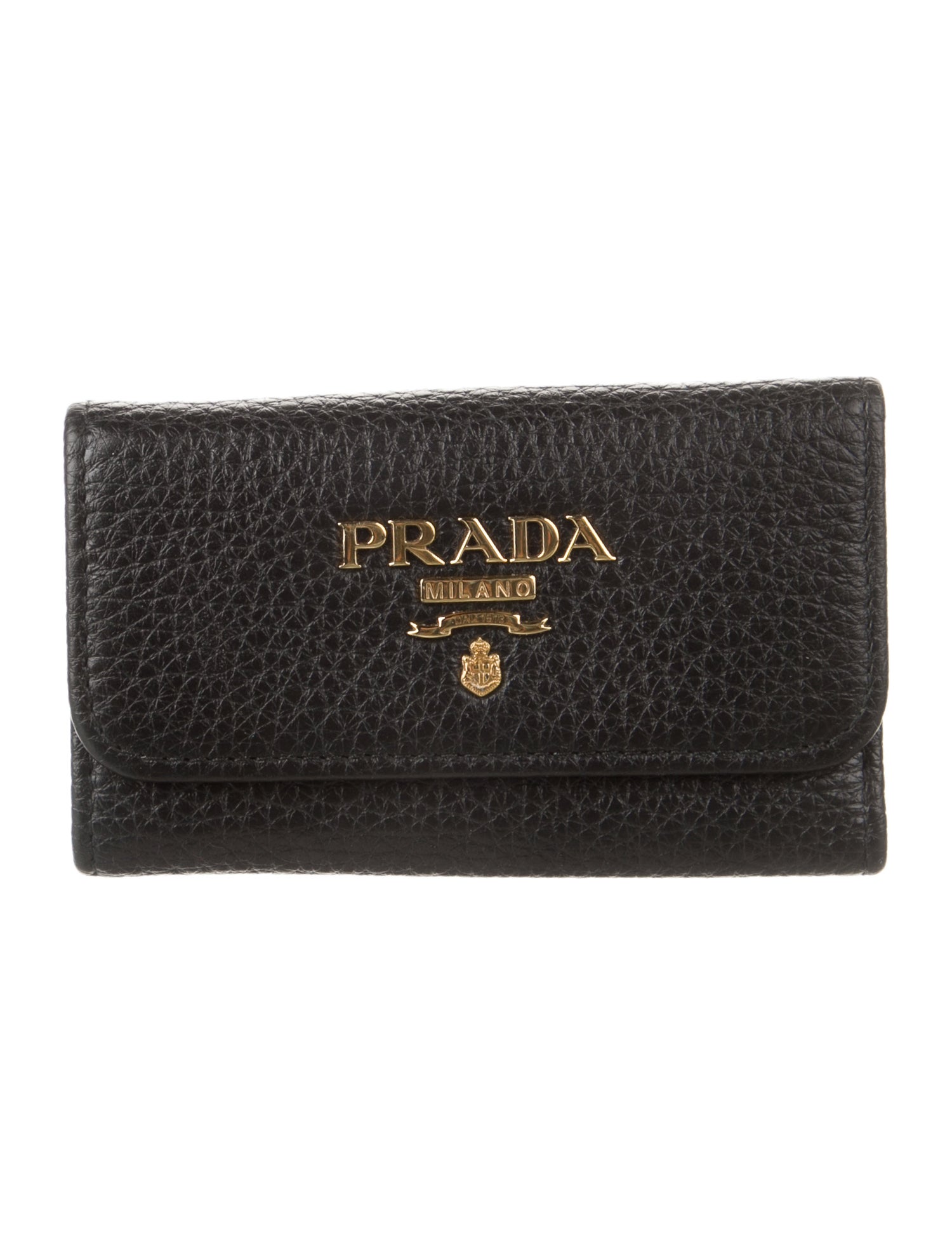 Prada Vitello Daino 6 Key Holder