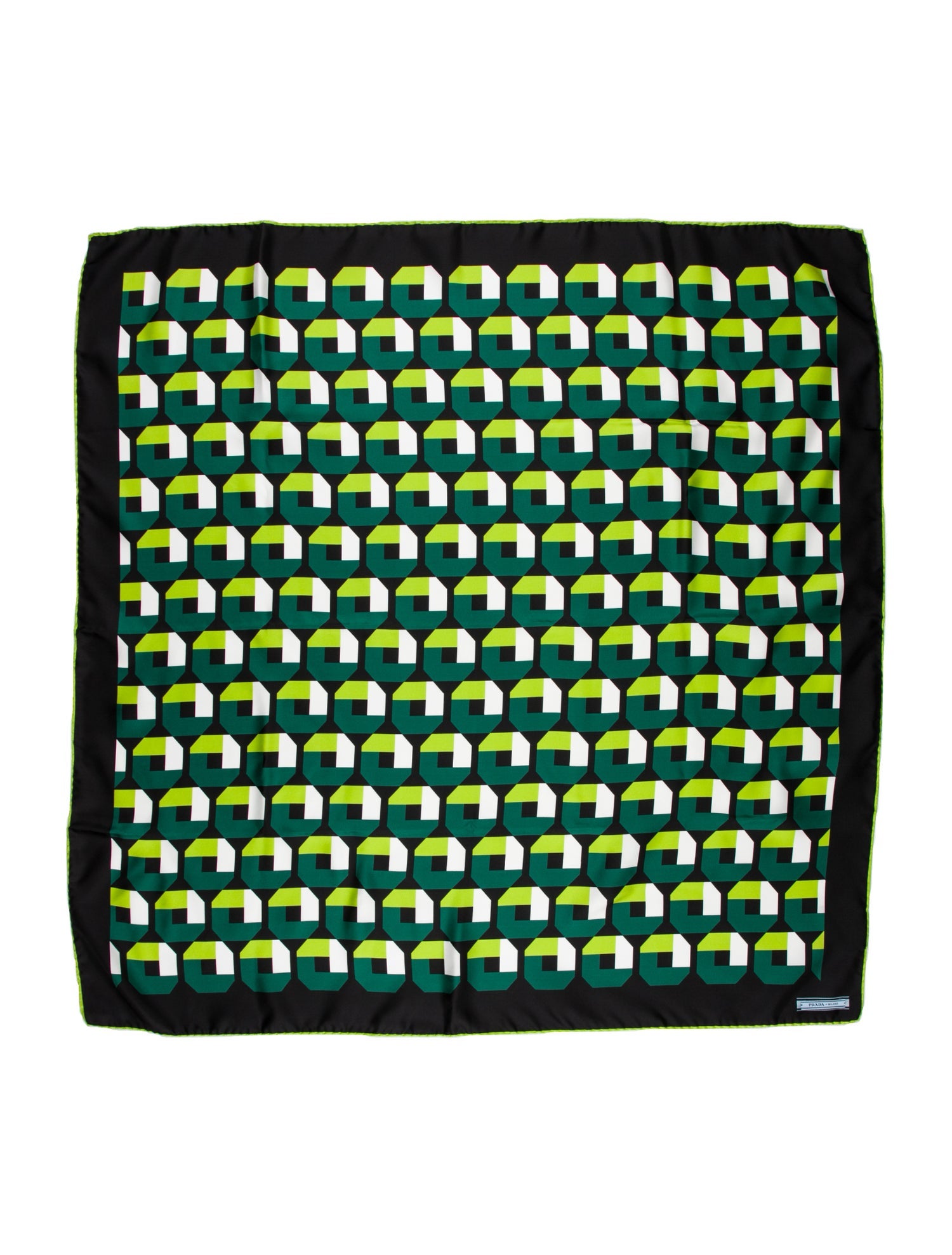 Prada Silk Printed Bandana w/ Tags