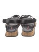 Prada Leather Slingback Sandals