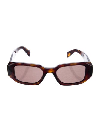 Prada Square Tinted Sunglasses