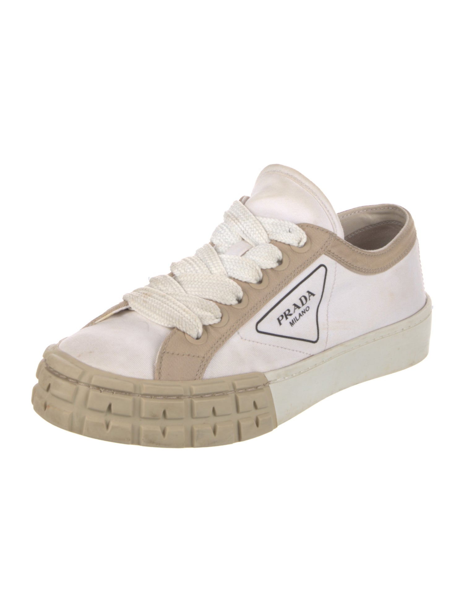 Prada Canvas Sneakers