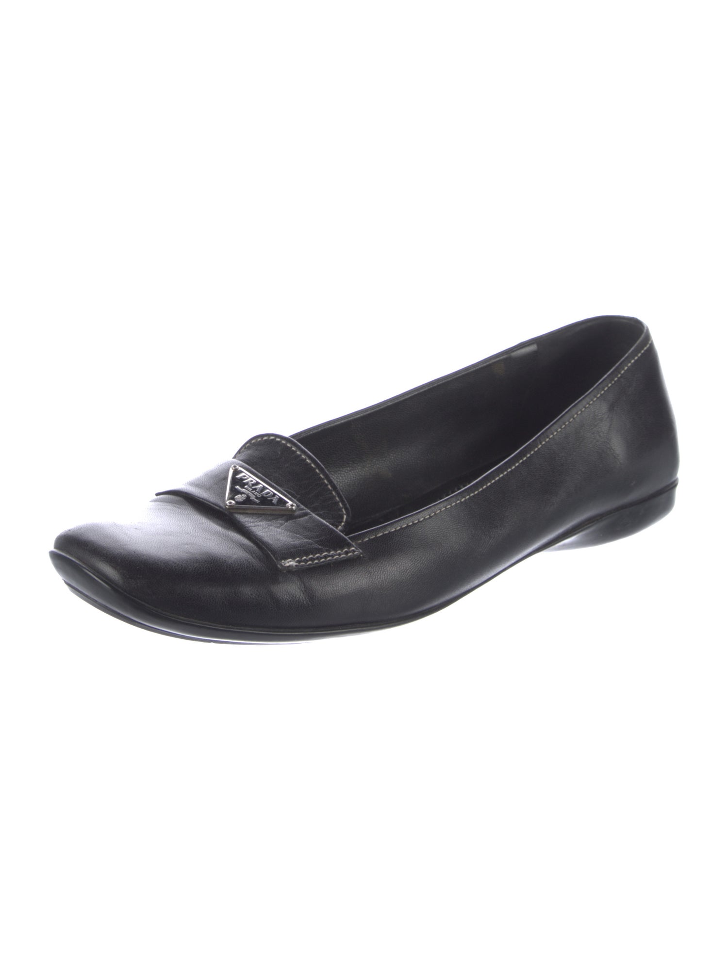 Prada Leather Flats