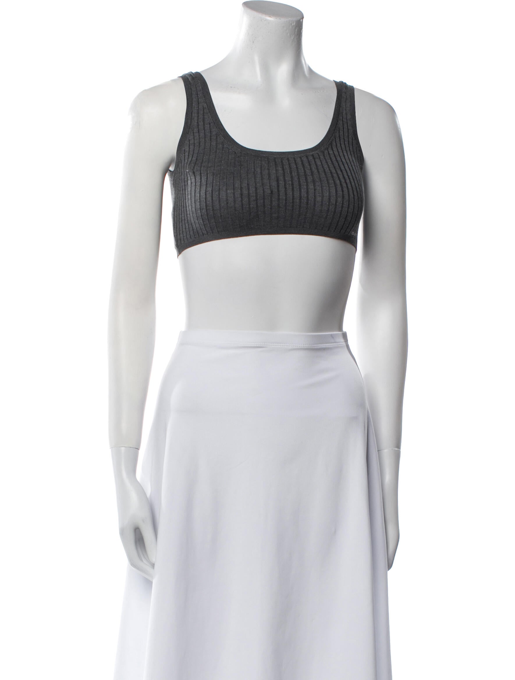 Prada 2020 Silk Crop Top