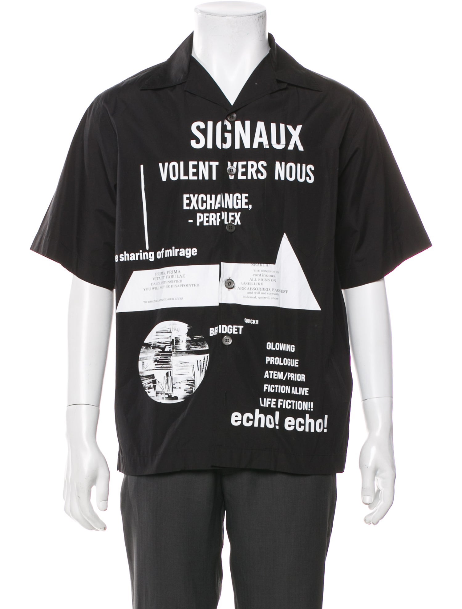 Prada 2021 Graphic Print Shirt