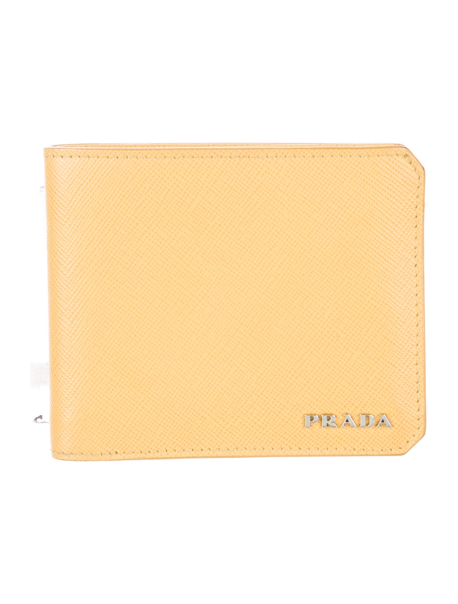 Prada Saffiano Lux Leather Bifold Wallet