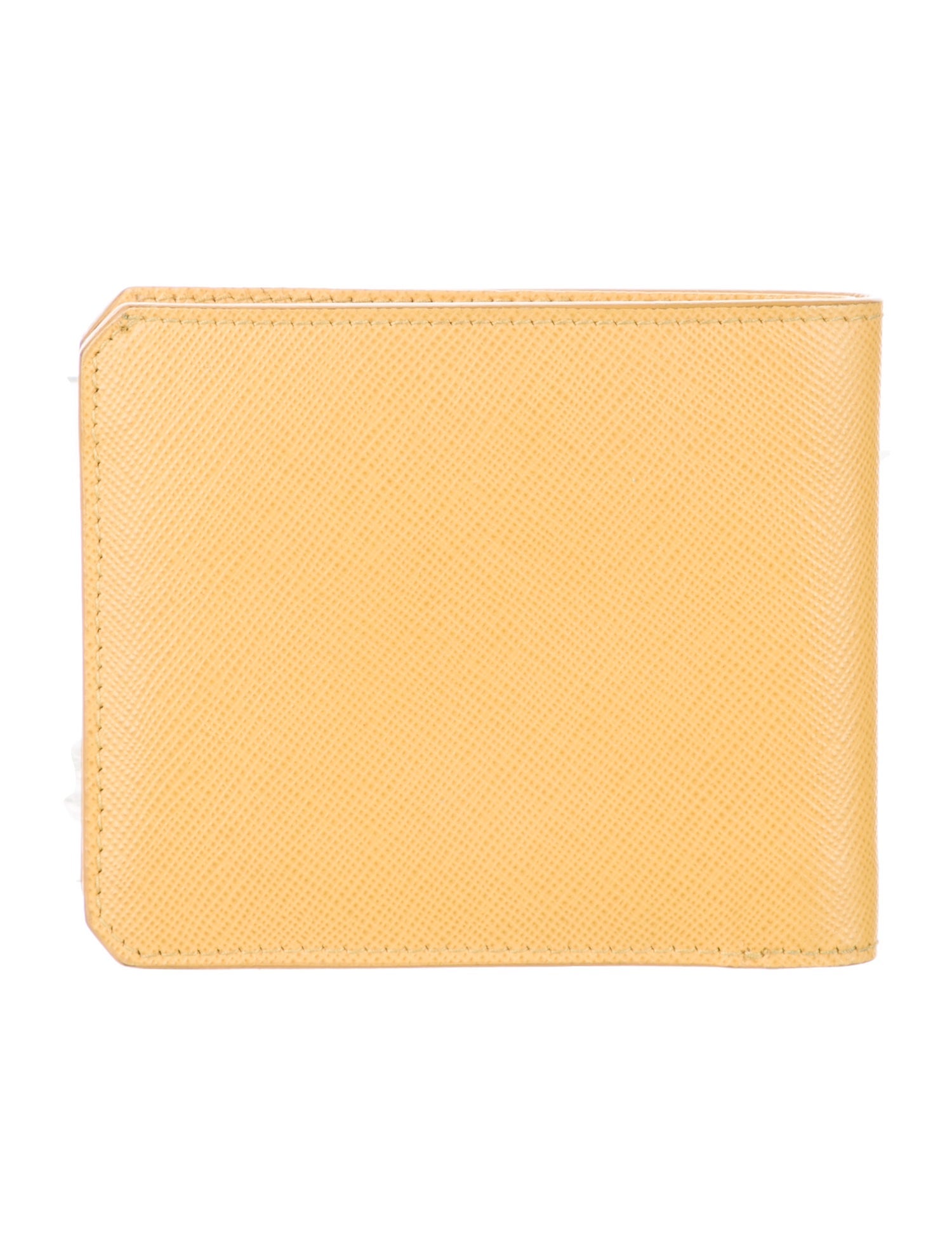 Prada Saffiano Lux Leather Bifold Wallet