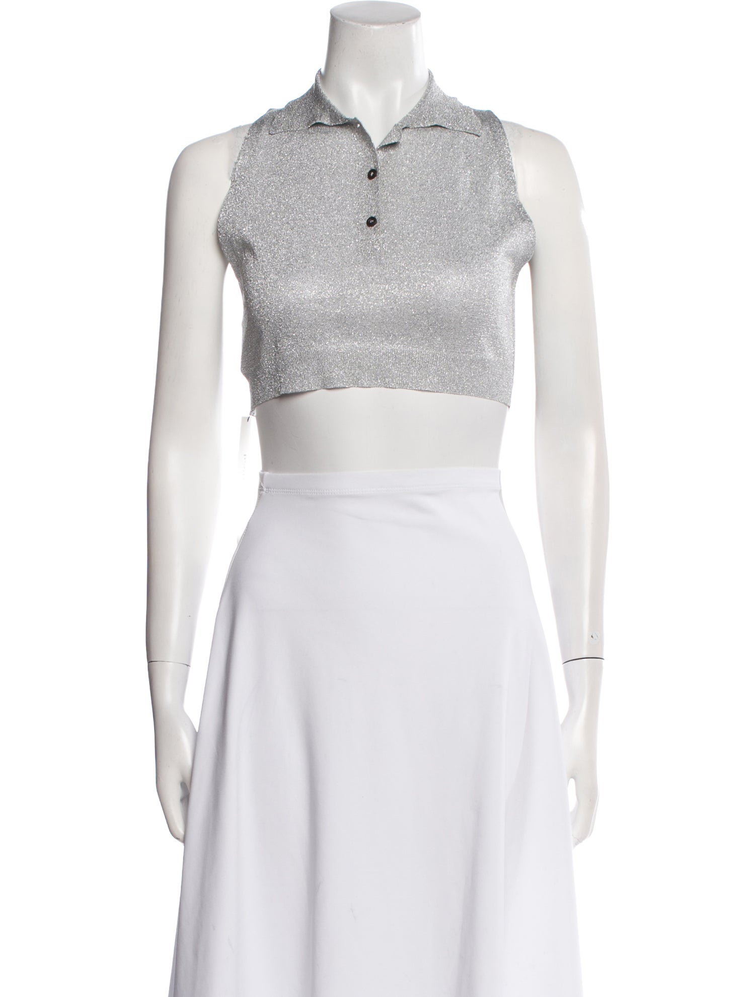 Prada 2021 Halterneck Crop Top w/ Tags