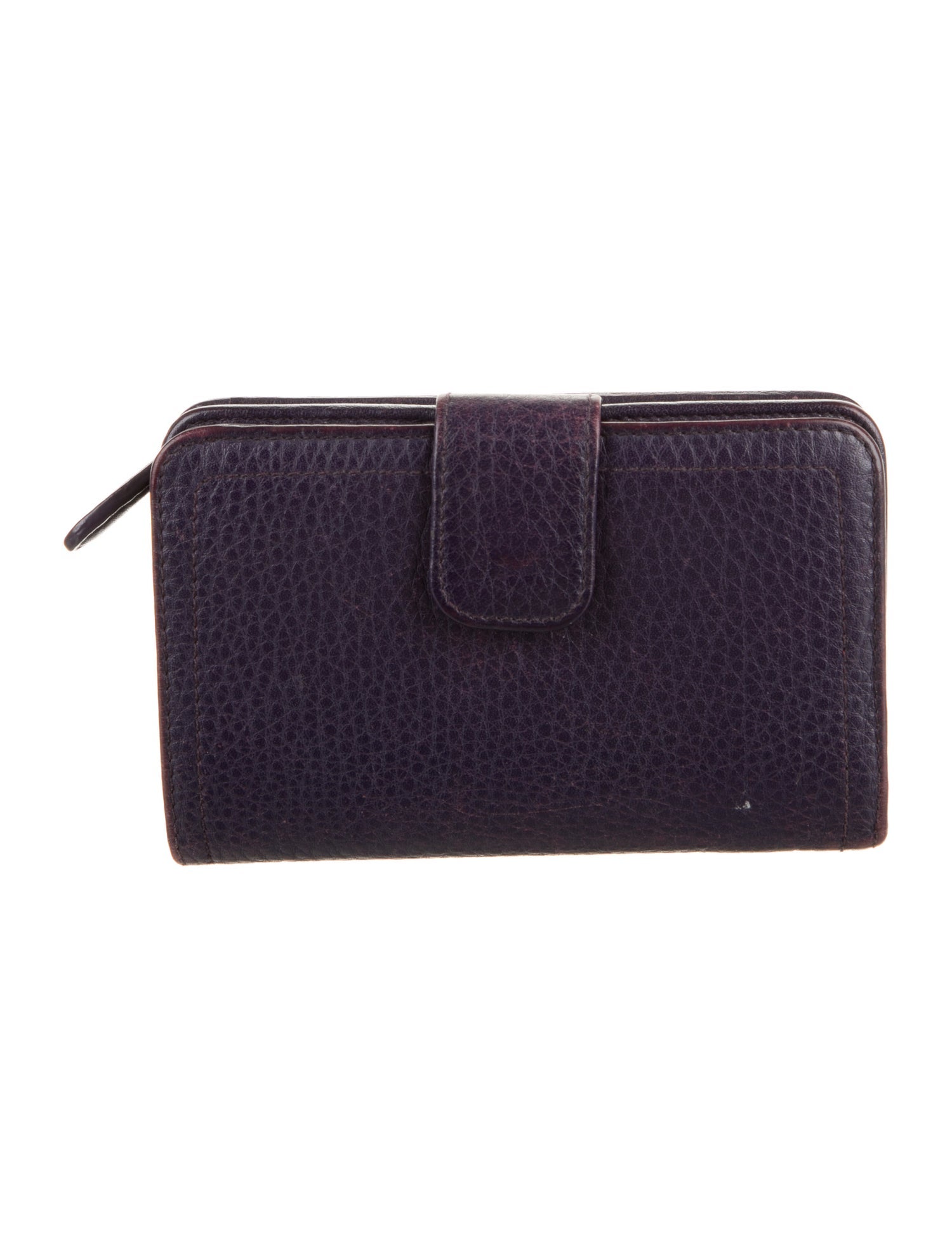 Prada Vitello Daino Leather French Purse