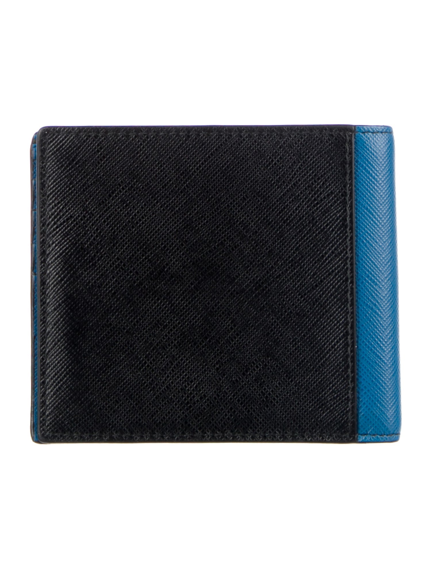 Prada Saffiano Cuir Leather Bifold Wallet