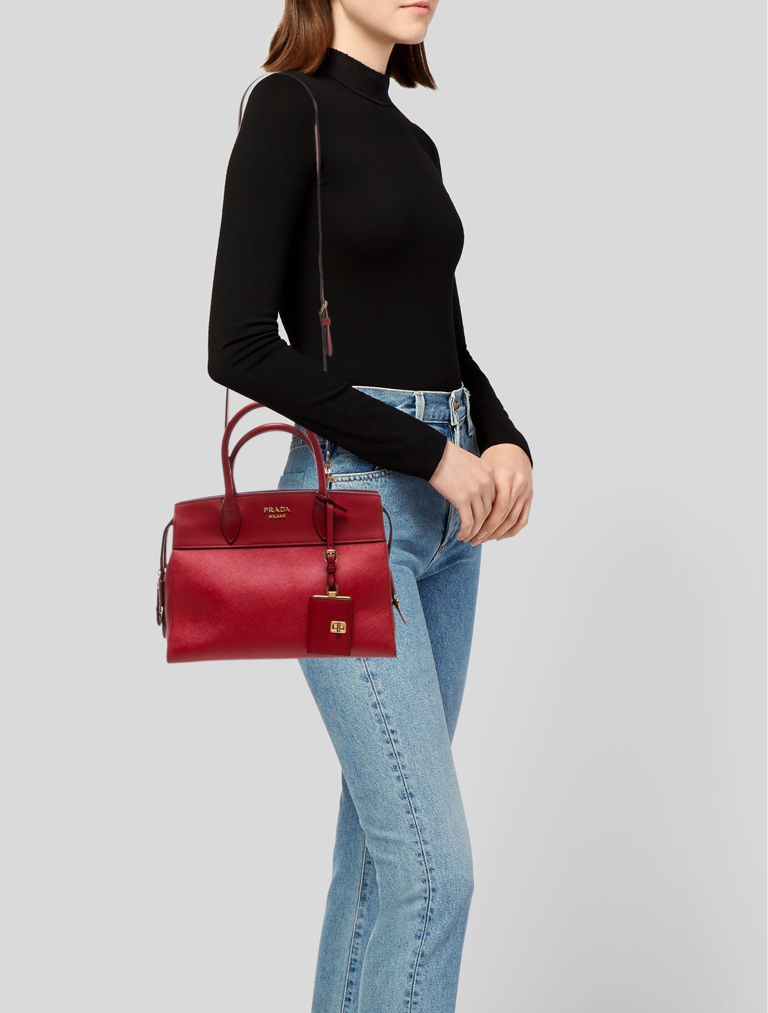 Prada Saffiano Leather Esplanade