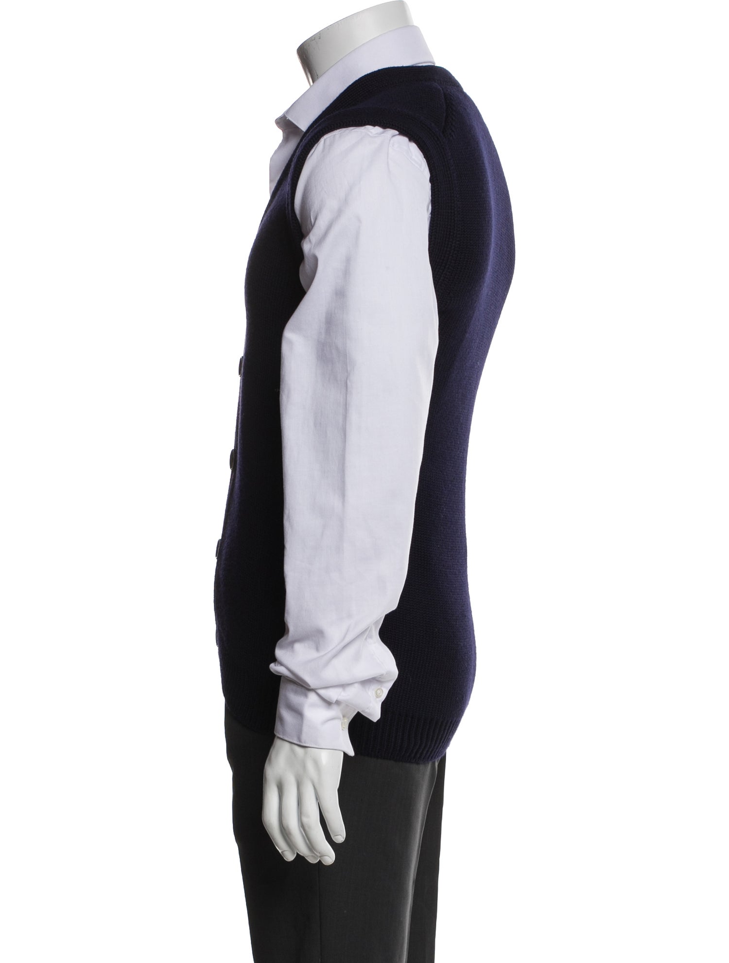 Prada 2010's Virgin Wool Sweater Vest