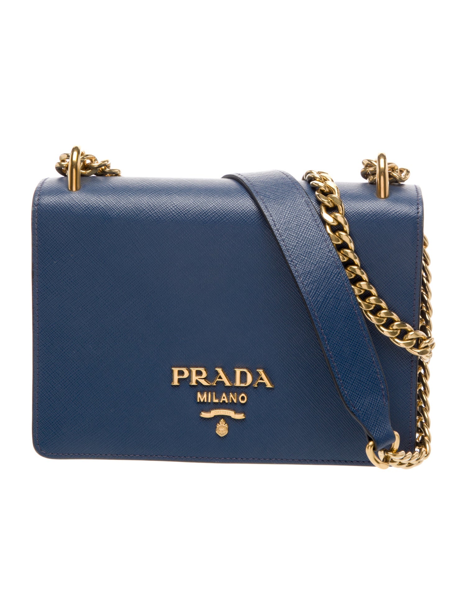 Prada Saffiano Leather Shoulder Bag