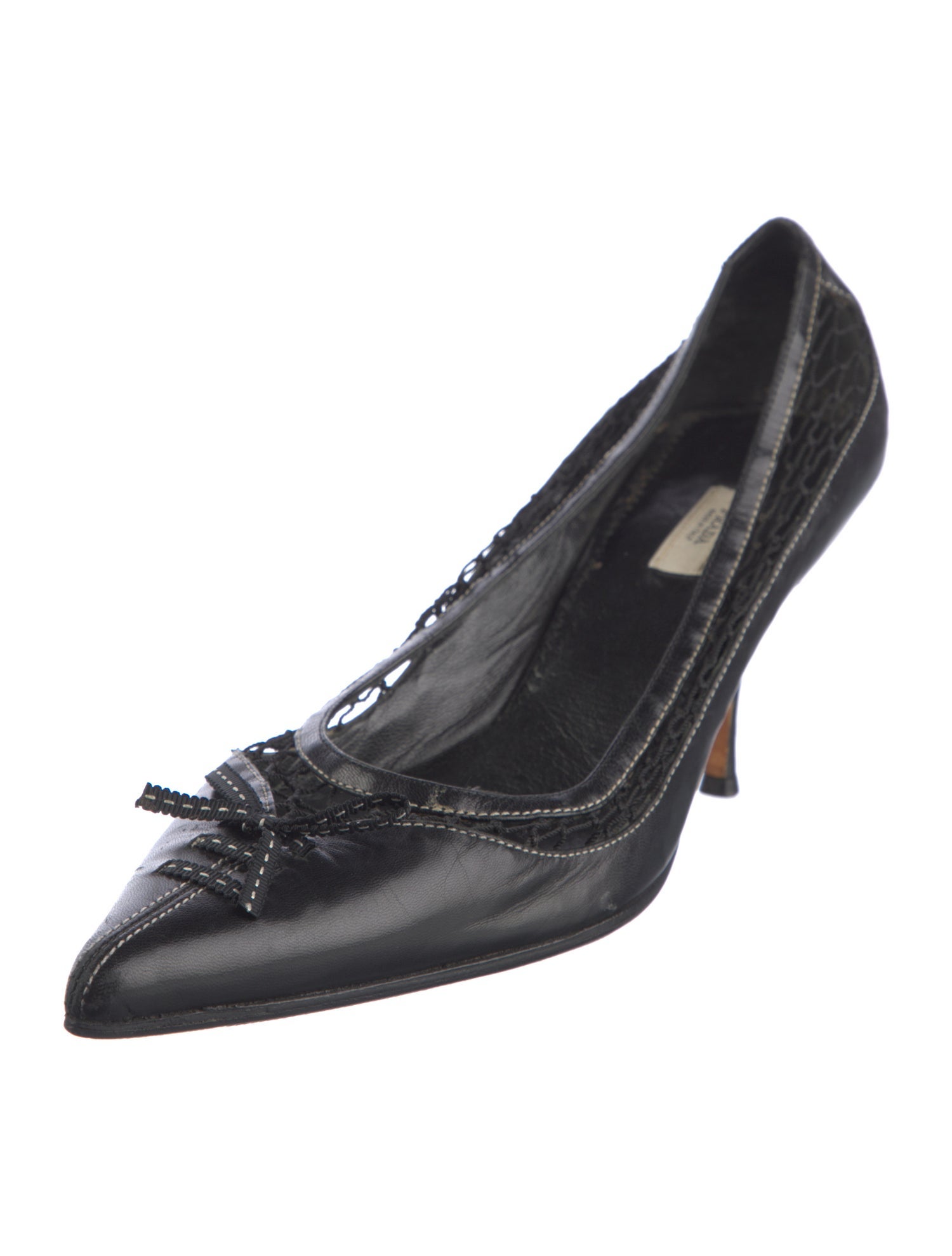Prada Vintage Leather Pumps