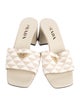Prada Leather Printed Slides
