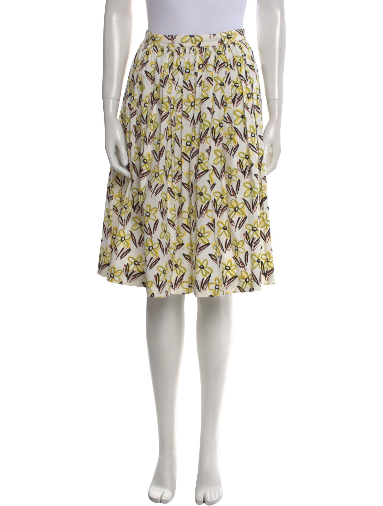 Prada 2017 Knee-Length Skirt