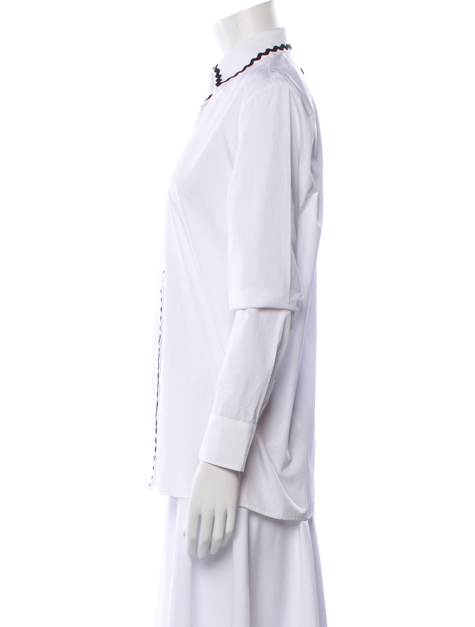 Prada 2023 Long Sleeve Button-Up Top w/ Tags