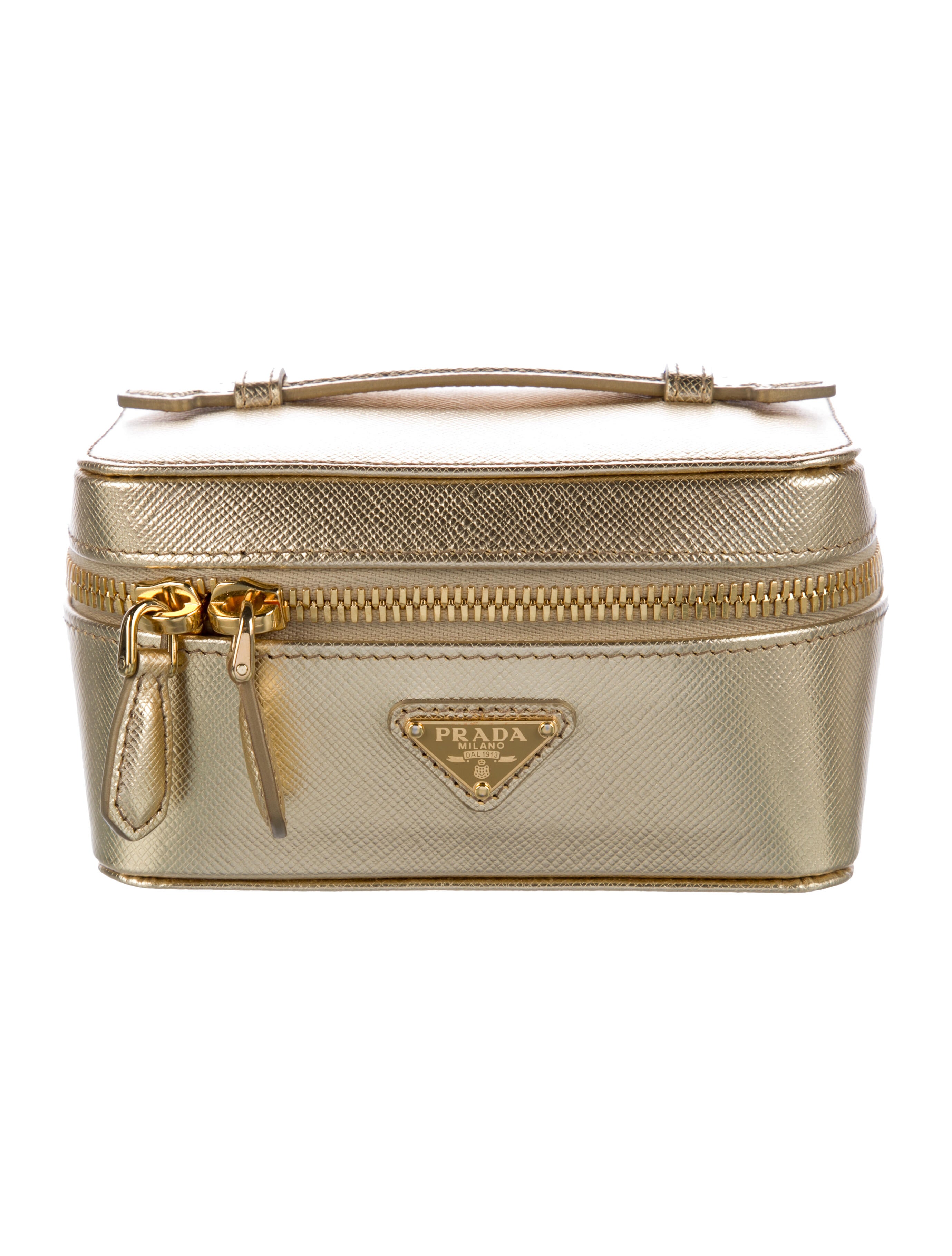 Prada Saffiano Jewelry Case